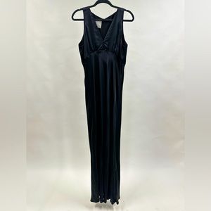 Silk floor length gown